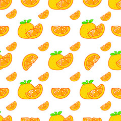 seamless background with fruits