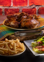 pollo a la brasa peruano