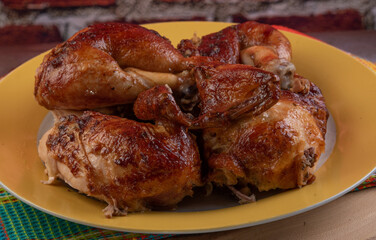 pollo a la brasa peruano