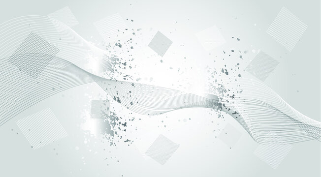 Abstract background design. Website landing page. Template for apps. Modern geometric. Art wave shape. Vector illustration.
