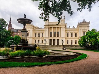 Fototapeta premium Famous university in Sweden