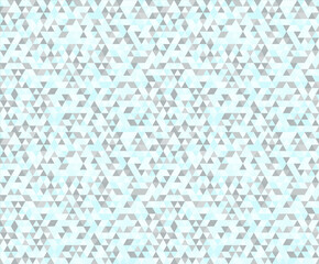 Poly blue pattern. vector pixel seamless background. Triangular modern mosaic. Graphic illustration.