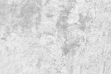 Fototapeta premium Grunge blank white concrete wall. Design for texture background