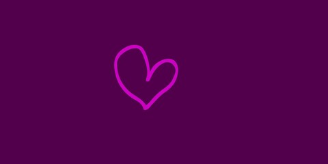 Light Blue, Red vector background with hearts.