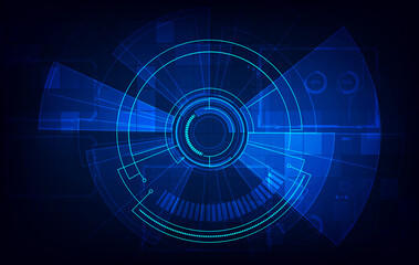 Digital Abstract technology background