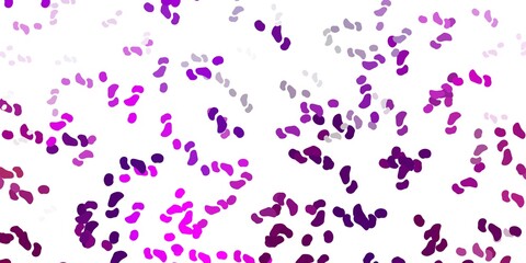 Light pink vector backdrop with chaotic shapes.