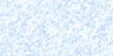 Light BLUE vector pattern in square style. Abstract gradient illustration with colorful rectangles. Template for cellphones.