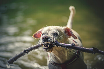 Zabawa w wodzie © wrzesientomek