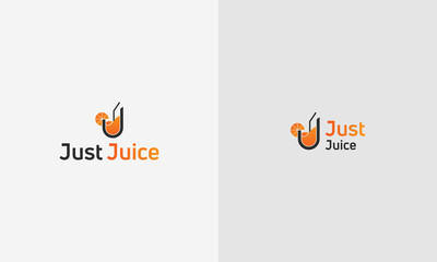 just juice logo design for a juice company 