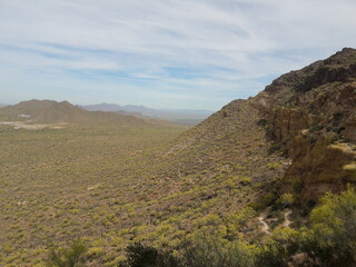 Arizona desert hiking landscape 2019