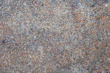 Oxidized and brown rust metal surface background show texture and rough surface, Old metal iron plate.