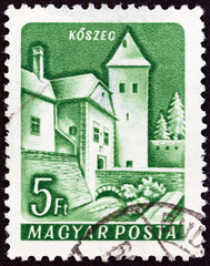 Koszeg castle (Hungary 1960)