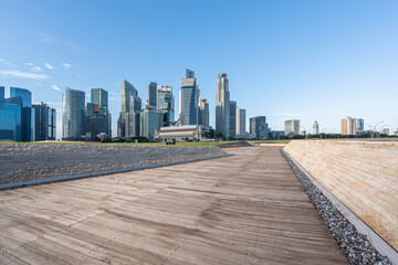 Obraz premium city skyline