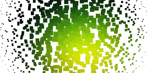 Light Blue, Green vector template in rectangles. New abstract illustration with rectangular shapes. Pattern for websites, landing pages.