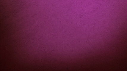 Purple sherry stucco cement background. abstract gradient background with dark corner.