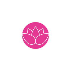 Beauty Vector lotus icon
