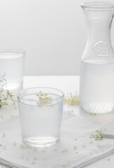 Elderberry flowers  drink.