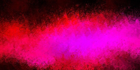Dark pink vector backdrop with dots.
