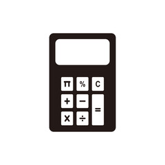 calculator icon vector illustration sign