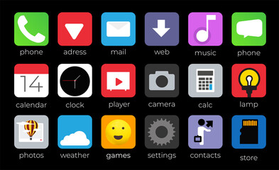 High quality avatar, people vector icons