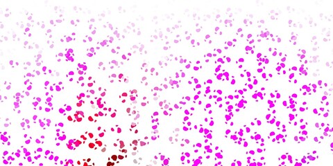 Light purple, pink vector template with abstract forms.