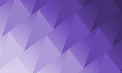 Obraz premium Lilac geometric background. Background of three-dimensional lilac triangles. Geometric pattern of different shades of lilac.