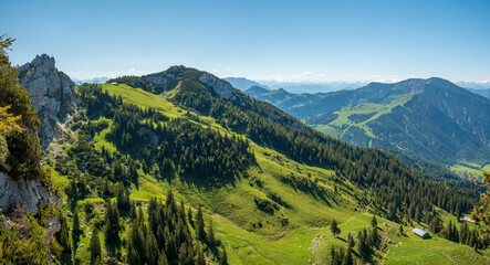 The Bavarian Wendelstein Mountain area with a great Mountain View