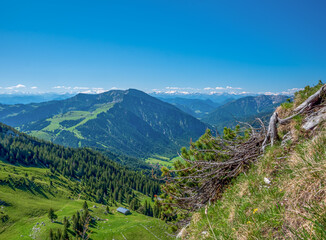 The Bavarian Wendelstein Mountain area with a great Mountain View