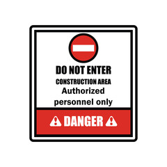 Fototapeta na wymiar private property no trespassing warning sign for signboard or label. vector illustration 