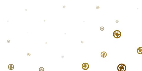 Light gray vector texture with disease symbols.