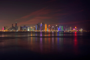 Skyline of Beauty full Doha City