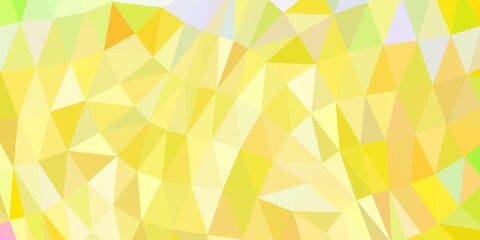 Light multicolor vector gradient polygon texture.