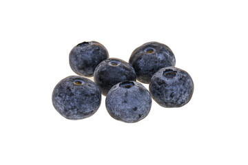 Sweet fresh juicy blueberries heap