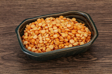 Dry peas for cooking