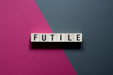 Futile word concept on cubes