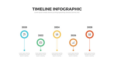 Infographic timeline template business concept.Vector can be used for workflow layout, diagram, number step up options, web design ,annual report