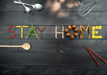 Quarantine. Stay home. Home cooking.