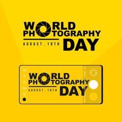 Fototapeta premium World Photography Day