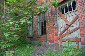 Mysterious old ruined building.