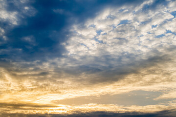 Obraz premium blue sky and cloud nature. clear sky and white cloud.