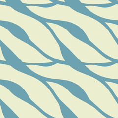 Decorative seamless pattern with abstract shapes and abstract lines. Abstract background for textile, clothes, fabric, wallpapers, gift wrapping, pillow, templates, shawl. Vector.