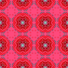 Seamless  beautiful floral Pattern. Abstract texture designs with gradient can be used for backgrounds, motifs, textile, wallpapers, fabrics, gift wrapping, templates. Vector