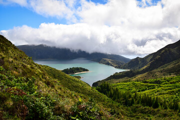 Obraz premium Lagoa Azul