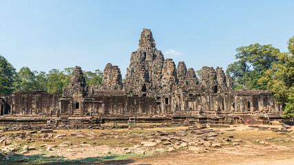 Time has been tough on the Bayon Temple
