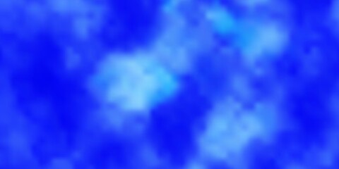 Light BLUE vector background with clouds. Colorful illustration with abstract gradient clouds. Template for websites.