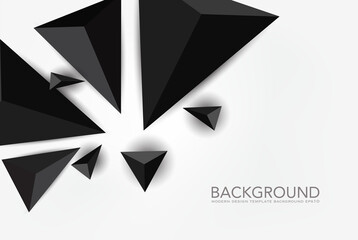 abstract graphite crystal background