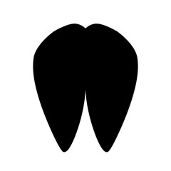 Tooth symbol icon.