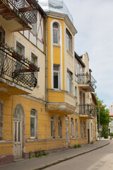 old building in Zelenogradsk, Kaliningrad region