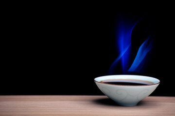image of hot tea cup 