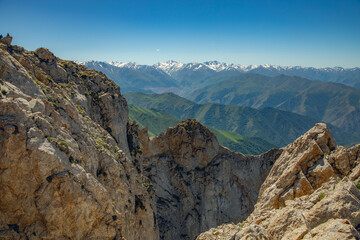 rocks and mountains